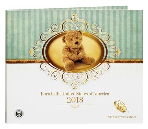 2018 S Birth Proof Coin Set Mint Packaged