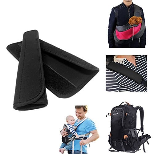 Replacement Shoulder Strap Pad for Backpack/Camera Bag/ Messenger/ Laptop/ Guitar/ Baby Shoulder Saddle Harness Pet Shoulder Carry Bag Car Seat Belt Strap by INGLY