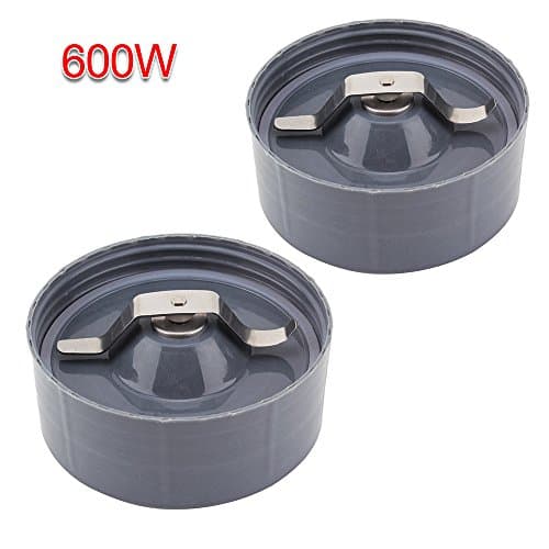 QueenTrade 2PCS Replacement Milling Flat Blade Set For Nutribullet 600w Blender Mixer Parts