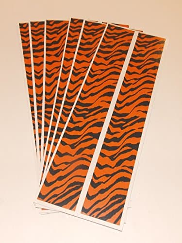 Pathfinder Carbon Arrow Wraps 7" Orange Tiger Pkg/12
