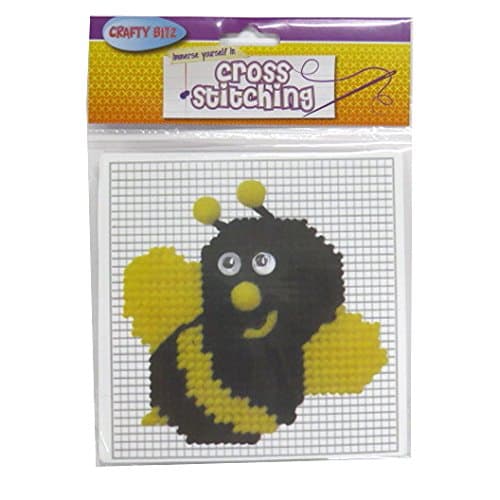 Children's Cross Stitch Starter Complete Pack - Bumblebee