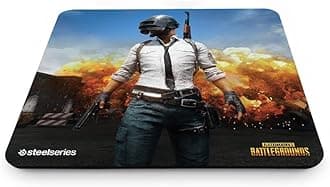 SteelSeries QcK PUBG Erangel Edition Cloth Gaming Mouse Pad - Exclusive Micro-Woven Surface - Optimized for Gaming Sensors - Maximum Control Size L - Designed for PUBG Battlegrounds