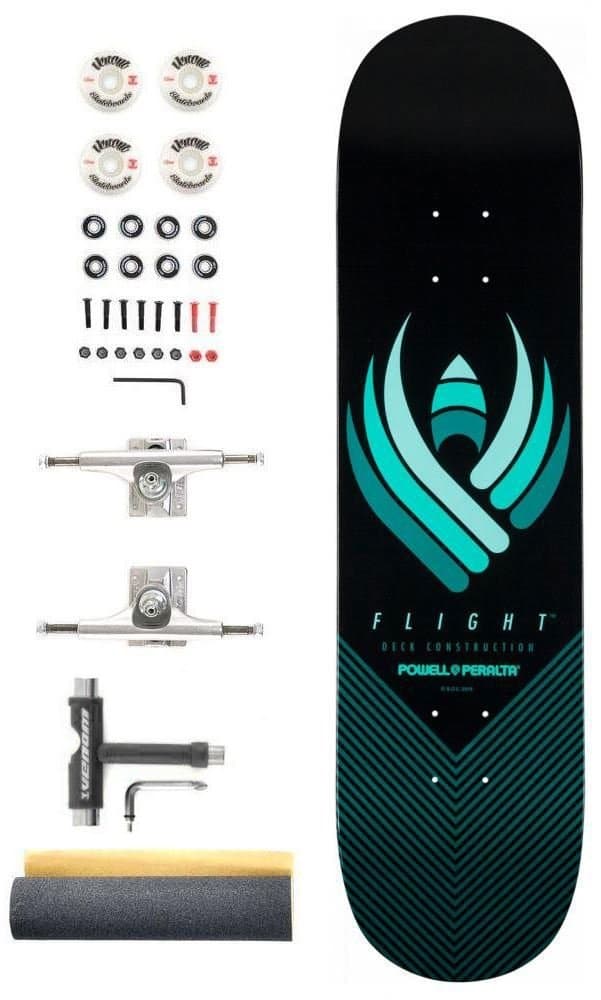 Powell Peralta Flight 242 Pro x Venom Pro Custom Complete Skateboard - 8.0"