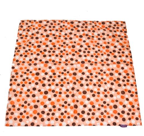 Wupzey Floor Mat, Orange Dot