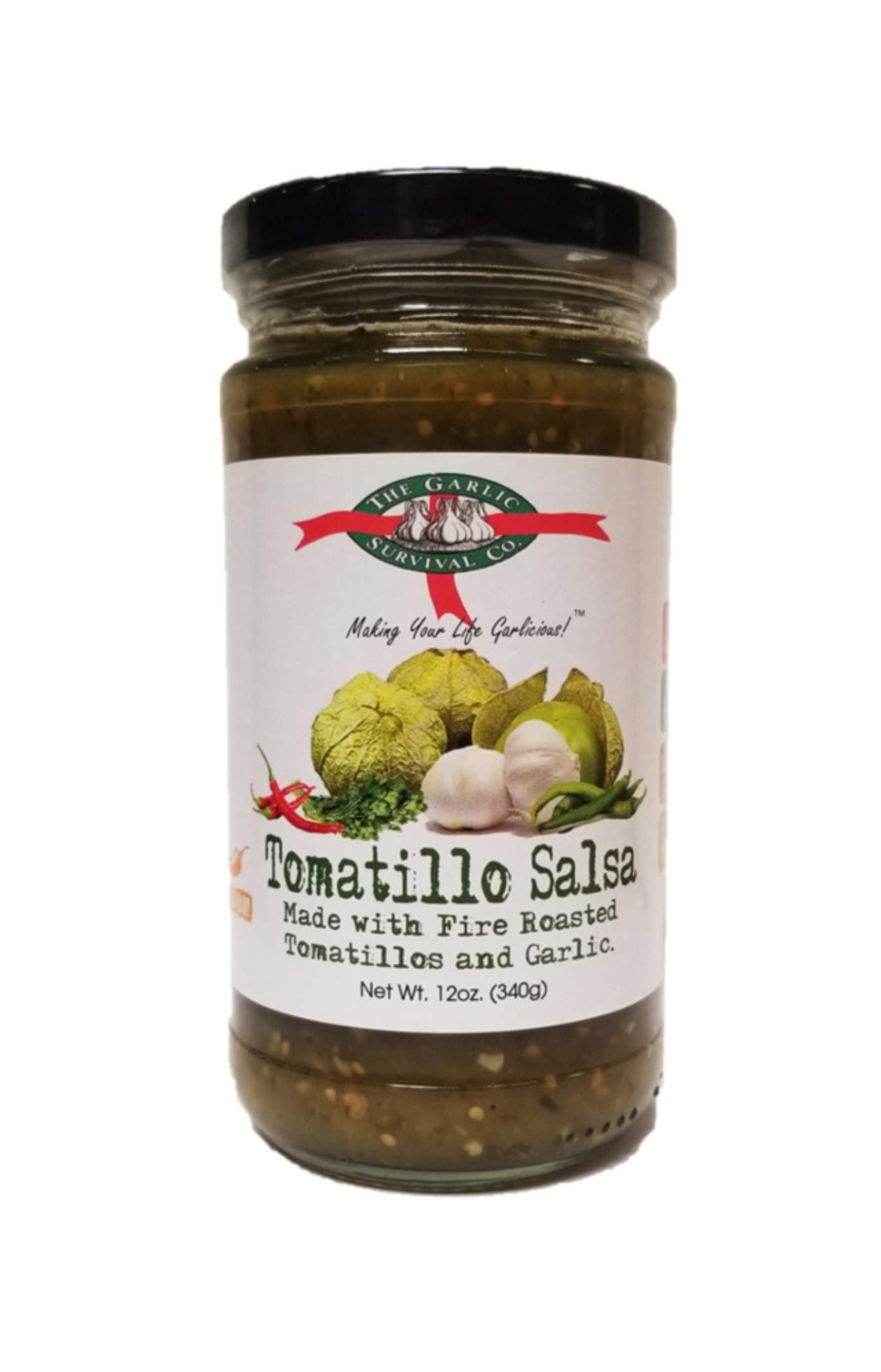 Tomatillo Garlic Salsa-12 oz.