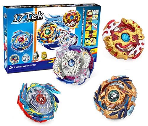 Bey Battle Gyro Burst Battle Evolution Attack Set with 4D Launcher Grip and Arena Battle Set