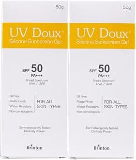Brinton Uvdoux Sunscreen Face-Body Gel 50 Spf 50G (Pack Of 2)