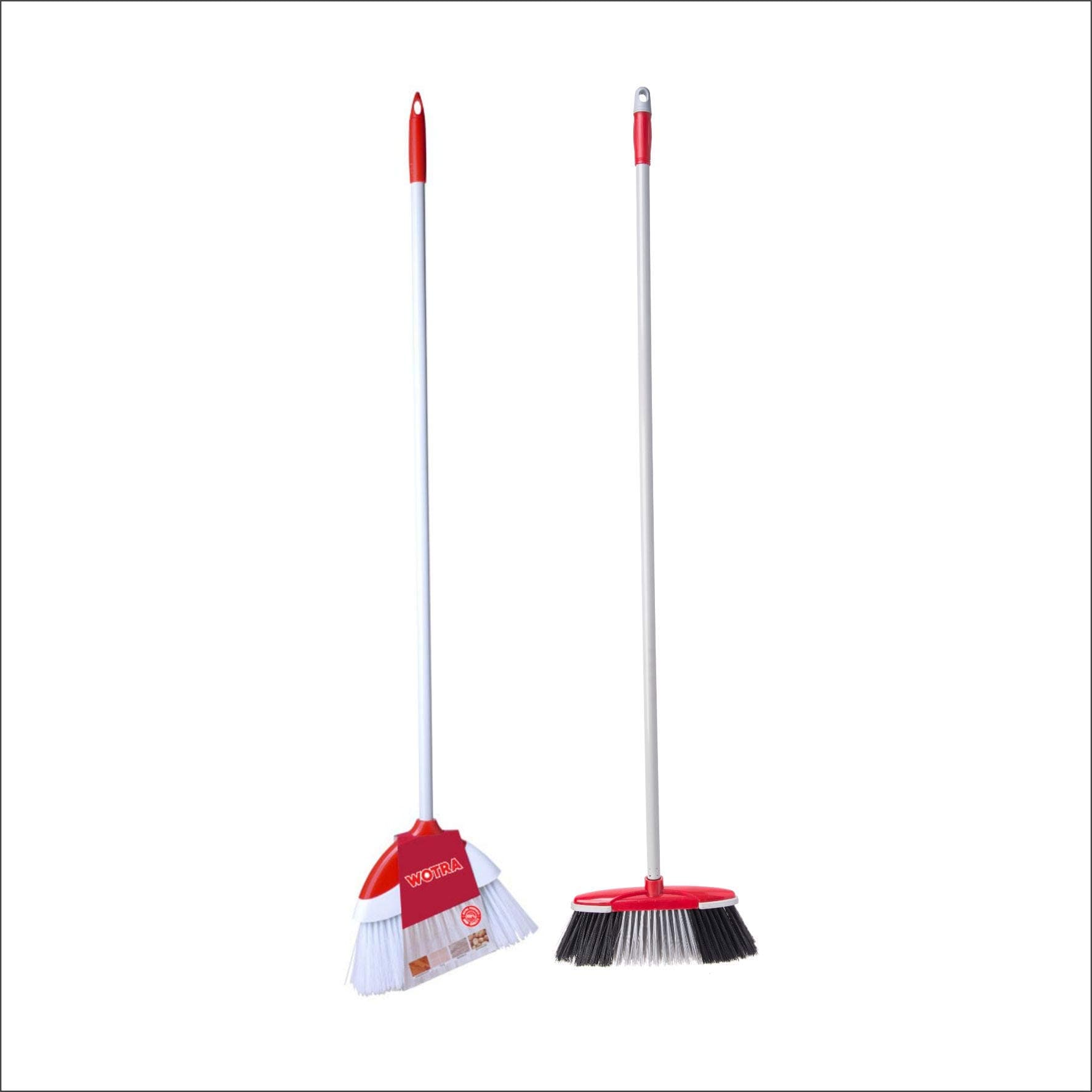 WOTRA Multipurpose Steel Handle Broom