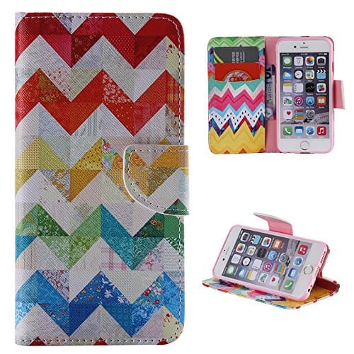 iphone 6s Case,6 Case,iphone 6 Case,leather Flip Credit Card Wallet Phone Case Magnetic Clasp for Apple iPhone 6 iPhone 6S