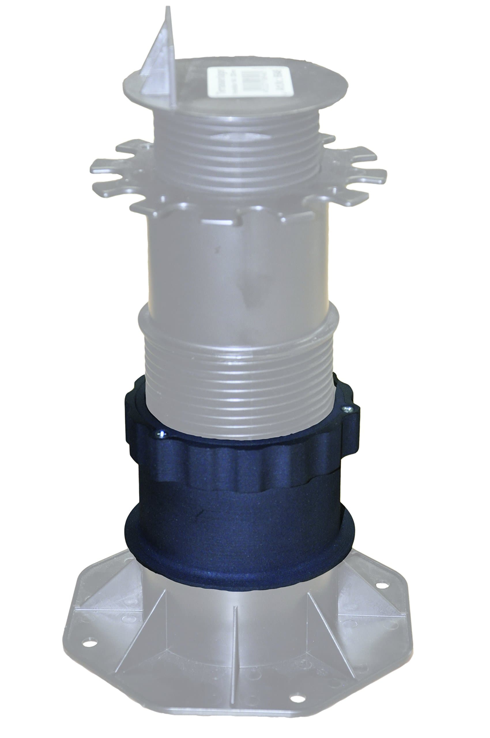 Gartenwelt Riegelsberger K&R Panel/Tile Storage System, Adjustable Base, Foundation for Panels, Tiles, WPC Wood, Ceramic, Concrete, Substructure, Terrace Storage, Made in Germany