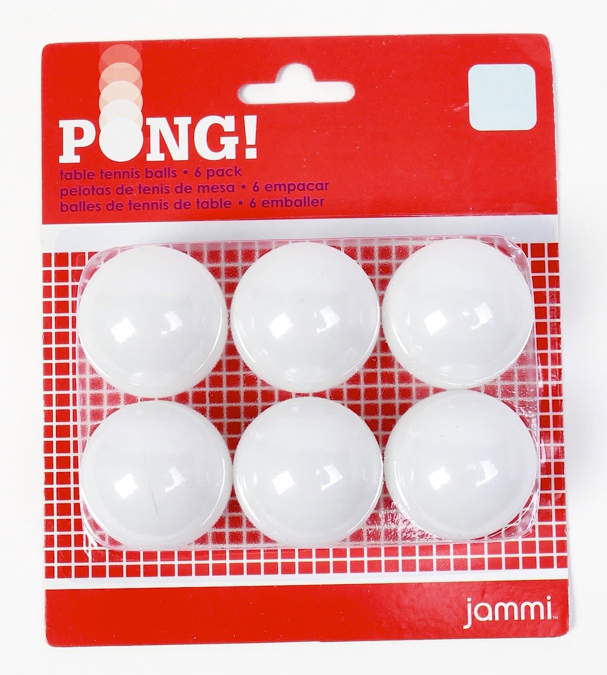 Jammi Ping Pong Ball Set, 3-Pack