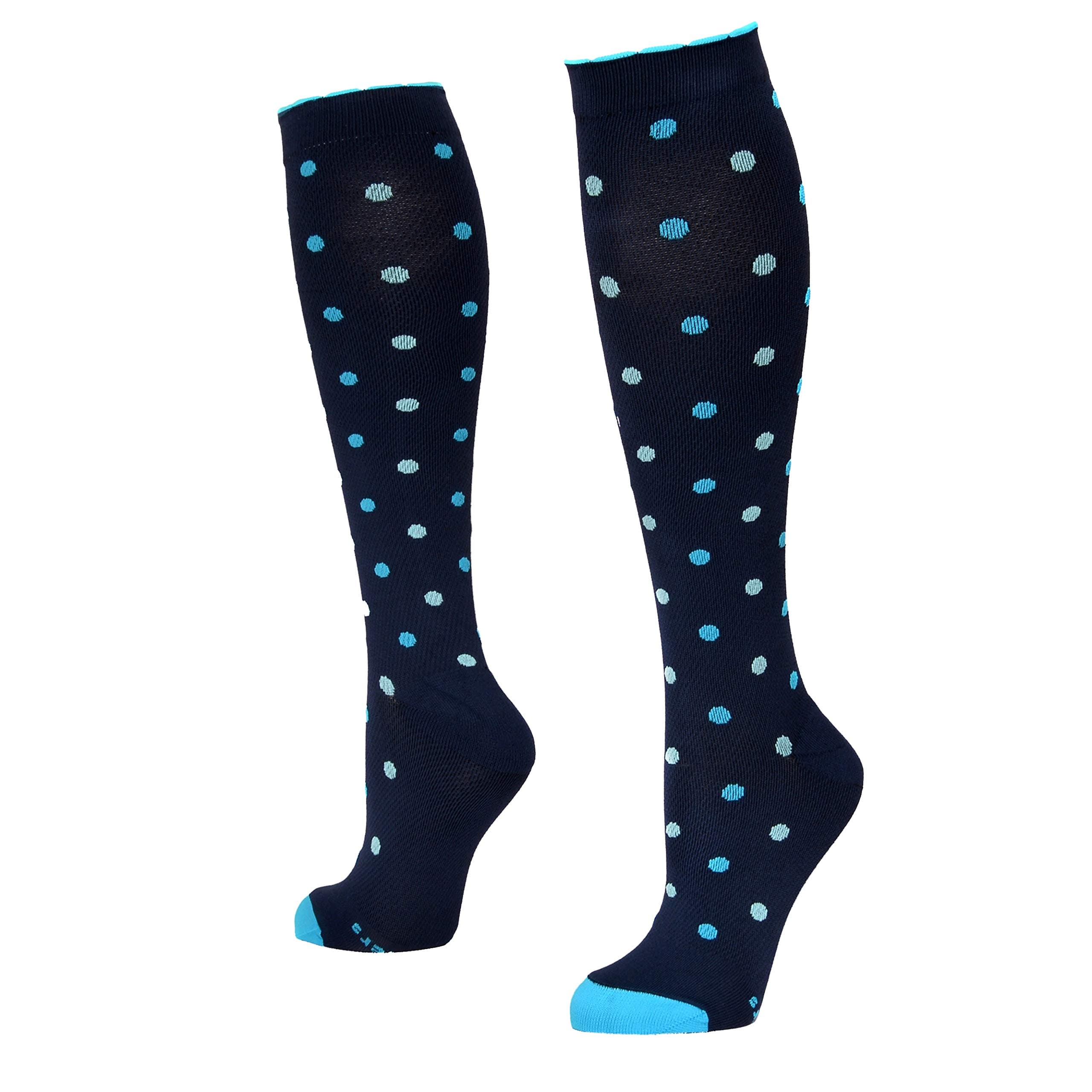 Lily Trotters Women's Designer Athletic Compression Socks