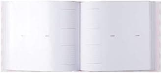 Pearhead Photo Album, Thoughtful Keepsake Gift for Baby, Christening, Or Baptism - 50 Pages, Gray with White Polka Dots