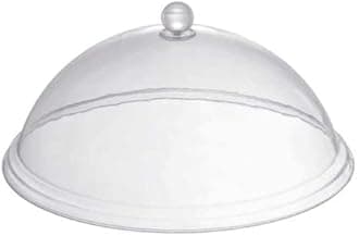 Luxuria Brand - Polycarbonate unbreakable 10 inch Dome Shape Cover for Covering Food, Desserts, Fruits, Cake, Vegetables etc. (13.5 Inch)