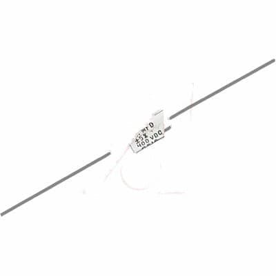 X363- .01-5-400 Capacitor; Polypro Metallized; Cap 0.01 uF; Tol 5%; Vol-Rtg 400/270 VDC/VAC; Axial