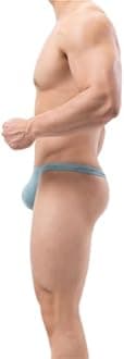 DKEGIFF Mens Thong Underwear Sexy G String Stretchy All Day Comfort Male Lingerie Solid Bikini T Back Pants
