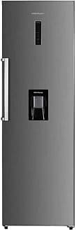 Cookology CTFRWD359X Tall Freestanding Larder Fridge in Inox - 356 Litre - With Water Dispenser - 4 Adjustable Shelves - Reversible Door