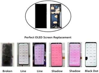 LNONLS Galaxy Note20 Ultra 5G LCD Display Screen Assembly Replacement for Samsung Note 20 Ultra Touch Digitizer Screen with Frame Toolkits TFT N985U N986U No Fingerprint (Black)