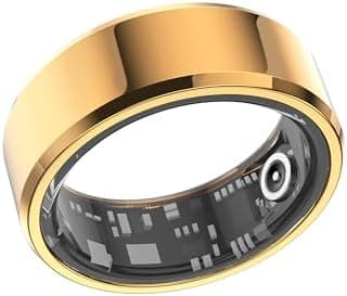 Smart Fitness Tracker Ring for Women Men, Multiple Sport Modes With Heart Rate Sleep Monitor, IP68 Waterproof Step Counter Calorie Tracking for Android iOS Phone