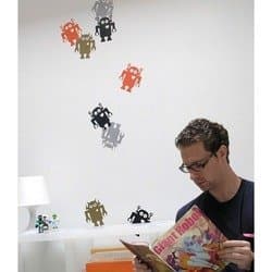 blik ReStik Small Robots Wall Stickers