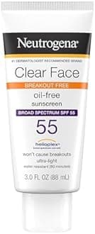 Neutrogena Clear Face Liquid Lotion Sunscreen