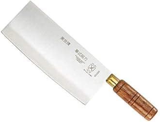Mercer Culinary Chinese Chef's Knife, 8", Wooden Handle