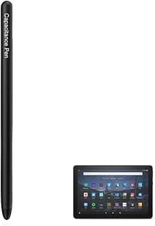 Stylus Pen(no Charging) for Samsung Galaxy Tab A9/A9Plus/A8/A8plus/A7/A7lite/iPad/Microsoft Surface/Lenovo/AMZ Fire HD/Kids Table/Dell/HP All Touch Devices Universal Pen (Black)