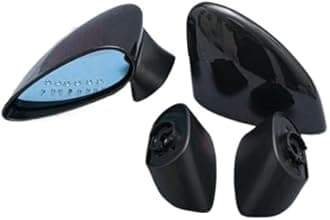 Compatible for Civic FD2 Side Mirror Spoon Style Sports Car Mirror Black Rear View Mirror