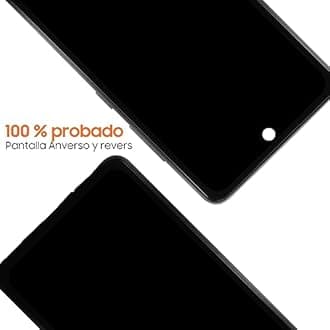 OLED Screen For Samsung Galaxy A52 5G Screen Replacement For Samsung A526 LCD Screen SM-A526B,SM-A526W,SM-A526U Touch Display Digitizer Assembly Repair Parts With Frame（Black With Figerprint Function）