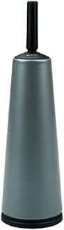 Brabantia Toilet Brush and Holder (Platinum) Corrosion Resistant, Easy Clean Bathroom Accessory Set, One Size, (477324)