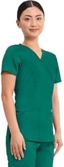 Cherokee womens Mock Wrap Top Mock Wrap Top (pack of 1)