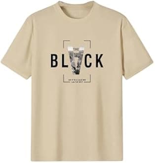 Lymio Men's Cotton Regular Fit T-Shirt