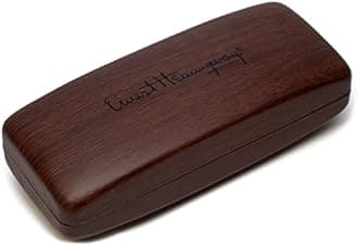 Ernest Hemingway Eyewear Hard Eyeglass Case