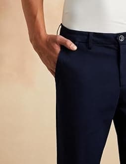 Symbol Premium, PAG SP 1 A_Casual Pants, Men, Slim Fit Flexi Waist Casual Pants