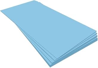 XPS Foam Insulation Boards 1200 x 600 x 10mm - Electric and Water Underfloor Heating Tile Laminate Underlay Thermal Extruded Polystyrene Insulation Sheets (16, 1200 X 600 X 30mm)