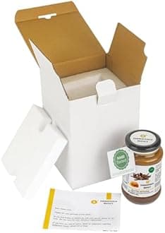 INDIGENOUS HONEY Raw Organic Honey with Infused Clove NMR Tested NPOP Organic Certified Pure Natural Unprocessed Original Honey added Immunity Booster- 530 g Glass Jar (Pack of 1)