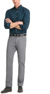 Van Heusen Men's Wrinkle Free Twill Long Sleeve Button Down Shirt Button Down Shirt (Pack of 1)