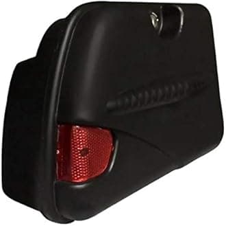 MIZZEO Bike Side Luggage Box Black for Bajaj Platina 100 DTS-i