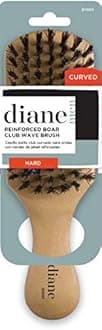 Diane Curved Reinforced Boar Club Extra Firm Bristles D1001