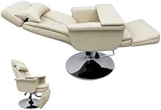 TECHTONGDA Air Pressure Salon Chair Facial Table Tattoo Chair, Spa Table with Max Loading 440lb, 360 Degree Rotating and Ajustable Height for Beauty Shop Home Office