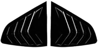 ZXYHBHD 2Pcs Side Window Blind Rear Car Rear Window Louver Decor Accessory, Compatible with BMW X4 G02 2018+,A Gloss Black