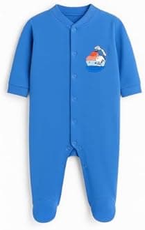 EIO® 100% Cotton Rompers Sleepsuits Jumpsuit Night Suits for Infants Newborn Baby Boys & Girls