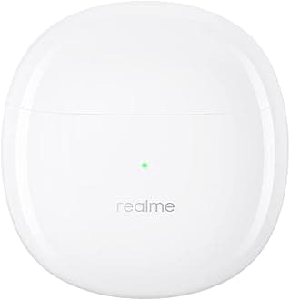 Realme Buds Air 2 Wireless Headphones, Active Noise Cancellation Bluetooth 5.2 TWS Earphones with 88ms Super Low Latency, 10mm Hi-Fi Bass Boost Driver, IPX5 Waterproof, 25 H Playtime