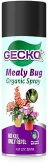 Gecko Mealy Bug Repellent Spray 200 ML | Removes mealy bugs and fungus from plants | 100% Herbal Actives & No Chemicals | Gentle on plants and promotes plant growth - FORMULATION 30 X