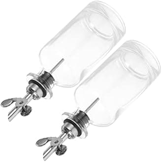 Ciieeo 2pcs Oil Vinegar Dispenser Glass Syrup Bottle Automatic Oil Control Pot Kitchen Sauce Dispenser Pump