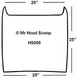 Xtreme Autosport Unpainted Hood Scoop Compatible with 2011-2015 Kia Optima by MrHoodScoop HS009