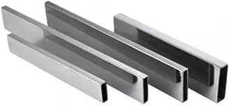 1pcs 500mm 304 Stainless Steel Square Tube, 10x15 Mm 10x20mm 10x30 15x30 20x30 20x40mm Thick 1.5mm Small Caliber Rectangular Tube(10x15x1.5mm)