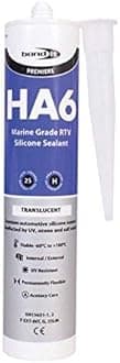 Bond-It BOND IT CLEAR HA6 RTV Silicone Sealant Marine Aquarium Safe Water Fish Tank Adhesive
