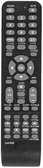 RESORB LED 528 Chinese LCD LED TV Remote and Non-Branded Smart TVs - Black (Please Match with Your Old Remote Before Placing an Order)