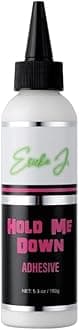 Ericka J. Hold Me Down Adhesive - Waterproof Lace Wig Glue for Strong Hold, Quick Drying, Sweat & Water Resistant – Sensitive Skin Friendly (150g / 5.3 Oz)